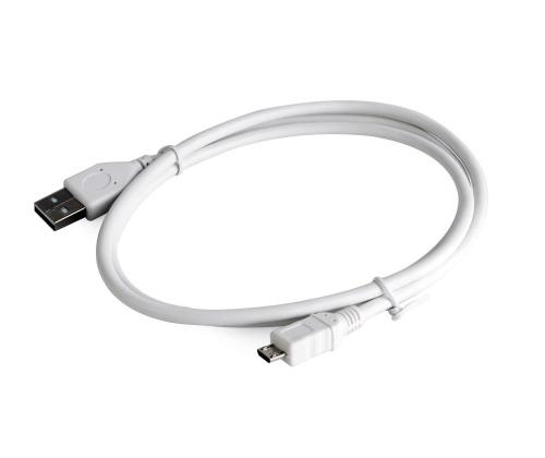 KAAPELI USB2 MICRO-USB 1M/CCP-MUSB2-AMBM-W-1M GEMBIRD