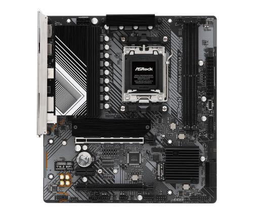Emolevy ASROCK AMD B650 SAM5 Micro-ATX Muisti DDR5 Muistipaikat 2 1xPCI-Express 4.0 1x 2xPCI..