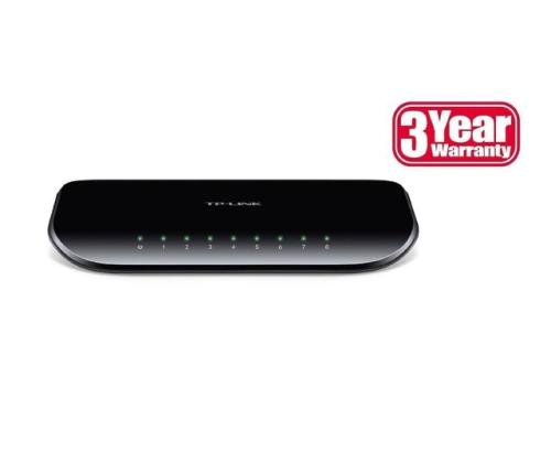 Kytkin TP-LINK 8x10Base-T / 100Base-TX / 1000Base-T TL-SG1008D TL-SG1008D