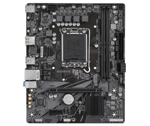 Emolevy GIGABYTE Intel H610 LGA1700 Micro-ATX Muisti DDR5 Muistipaikat 2 1xPCI-Express 3.0 1xPCI-Express 3.0 1xPCI-Express 3.0 1x..