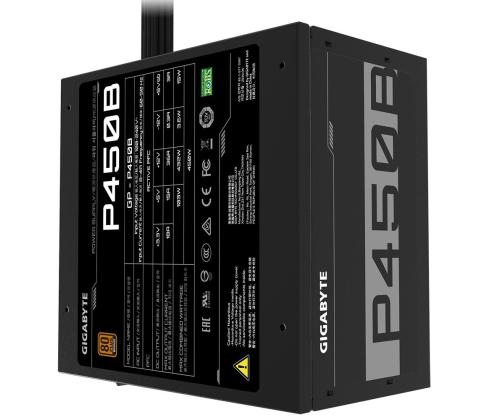 Virtalähde GIGABYTE P450B 450 W Tehokkuus 80 PLUS BRONZE GP-P450B GP-P450B