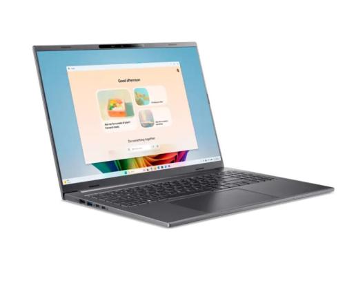 Kannettava tietokone ACER Aspire Aspire 16 AI A16-11M-X4X3 CPU Qualcomm Snapdragon X X1-26-100 3000 MHz 16"..