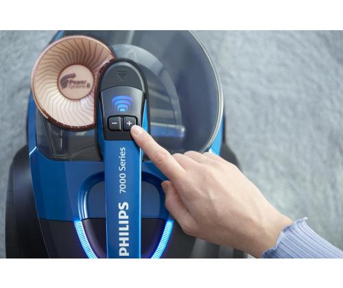 Pölynimuri PHILIPS PowerPro Expert 7000 series Pussiton 900 wattia Kapasiteetti 2 l Melu 75 dB Musta..