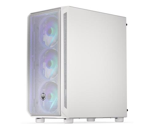 Kotelo ENDORFY ATX/micro ATX/Mini-ITX Valkoinen Midi Tower PC EY2A018