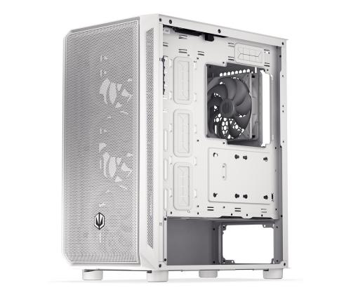 Kotelo ENDORFY ATX/micro ATX/Mini-ITX Valkoinen Midi Tower PC EY2A018