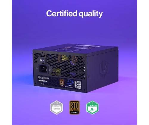 Virtalähde ENDORFY ATX PC 200 - 240 V 550 W EY7A016 EY7A016