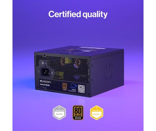 Virtalähde ENDORFY ATX PC 200-240 V 750 W EY7A014