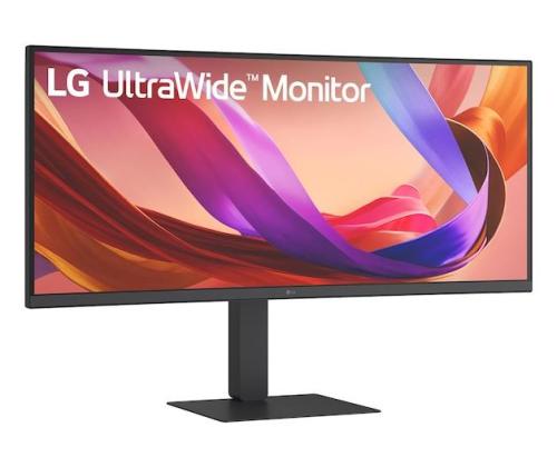 LCD-monitori LG 34 " 3440 x 1440 pikseliä Wide Quad HD Native kuvasuhde 21:9 LCD Curved 34U650A-B