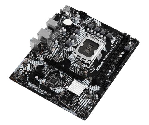 Emolevy ASROCK Intel B760 Express LGA1700 Micro-ATX Muisti DDR4 Muistipaikat 2 2xPCI-Express 3.0..