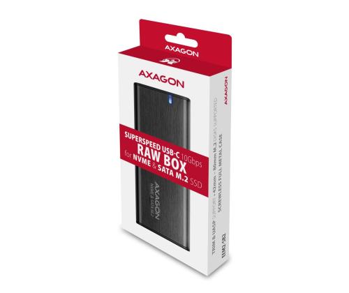 SSD ACC KOTELO M.2 NVME/SATA USB-C EEM2-SB2 AXAGON