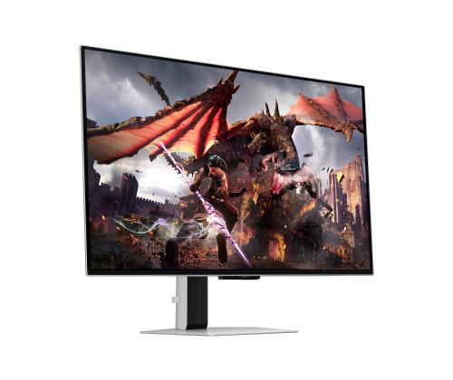 Näyttö SAMSUNG 32" Gaming/Smart/4K-paneeli OLED 3840x2160 16:9 0,03 ms Kaiuttimet Kääntyvä Pivot Korkeus..
