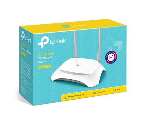 Langaton reititin TP-LINK Langaton reititin 300 Mbps IEEE 802.11b IEEE 802.11g IEEE 802.11n 1 WAN 4x10..