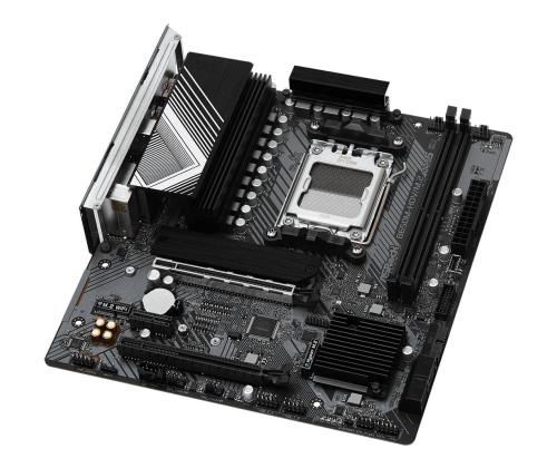 Emolevy ASROCK AMD B650 SAM5 Micro-ATX Muisti DDR5 Muistipaikat 2 1xPCI-Express 4.0 1x 2xPCI..