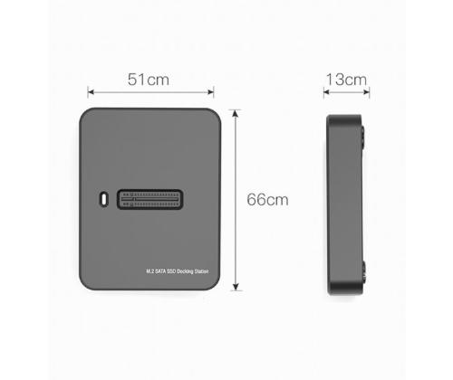 SSD ACC TELAKOINTIASEMA USB-C M.2/DD-U3M2 GEMBIRD GEMBIRD