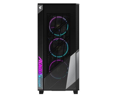 Kotelo GIGABYTE AORUS C500 GLASS MidiTower Ei sisälly ATX EATX MicroATX MiniITX Väri Musta AC500G