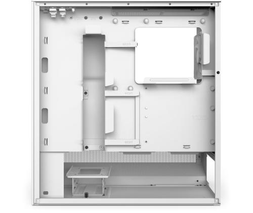Kotelo NZXT H5 Flow MidiTower Case tuotteen ominaisuudet Läpinäkyvä paneeli Ei sisälly ATX EATX MicroATX..