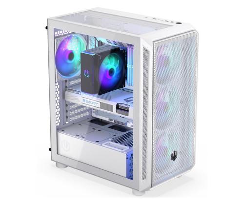 Kotelo ENDORFY ATX/micro ATX/Mini-ITX Valkoinen Midi Tower PC EY2A018