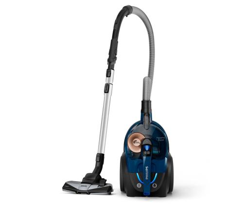 Pölynimuri PHILIPS PowerPro Expert 7000 series Pussiton 900 wattia Kapasiteetti 2 l Melu 75 dB Musta..