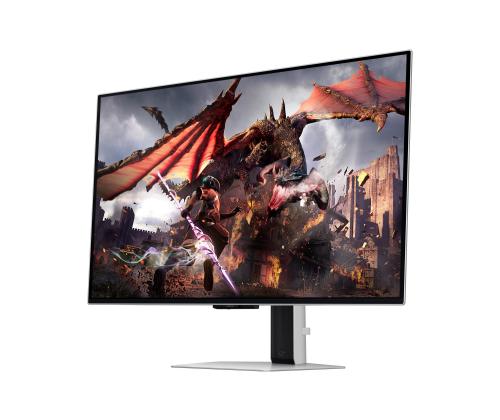 Näyttö SAMSUNG 32" Gaming/Smart/4K-paneeli OLED 3840x2160 16:9 0,03 ms Kaiuttimet Kääntyvä Pivot Korkeus..