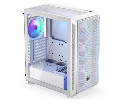 Kotelo ENDORFY ATX/micro ATX/Mini-ITX Valkoinen Midi Tower PC EY2A018