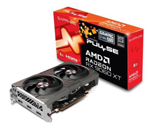 Näytönohjain SAPPHIRE AMD Radeon RX 9060 XT 8 GB GDDR6 128 bit PCI Express x16 5.0 Active 11350-05..