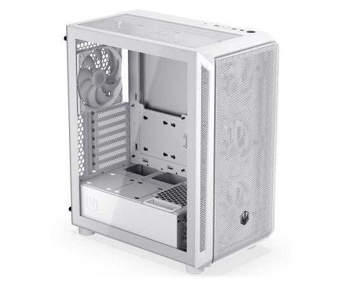 Kotelo ENDORFY ATX/micro ATX/Mini-ITX Valkoinen Midi Tower PC EY2A018