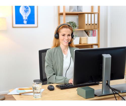 KUULOKKEET AYDA USB-ENC PC/25089 LUOTTAMUS