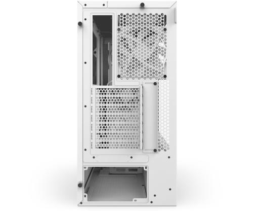 Kotelo NZXT H5 Flow MidiTower Case tuotteen ominaisuudet Läpinäkyvä paneeli Ei sisälly ATX EATX MicroATX..