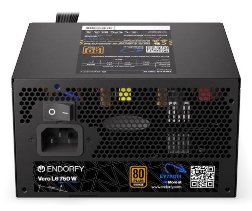Virtalähde ENDORFY ATX PC 200-240 V 750 W EY7A014