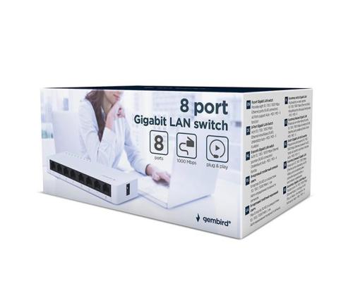 Kytkin GEMBIRD NSW-G8-01 NSW-G8-01 NSW-G8-01