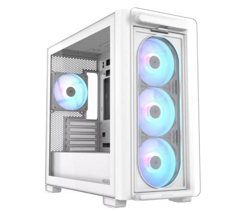 Kotelo ASUS A23 PLUS MidiTower Case tuotteen ominaisuudet Läpinäkyvä paneeli MicroATX MiniITX Väri...