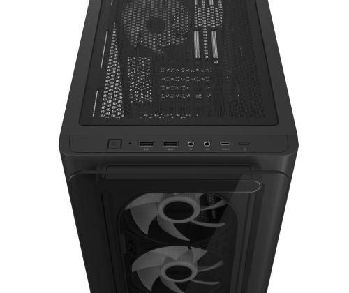Kotelo ASUS A23 PLUS MidiTower Case tuotteen ominaisuudet Läpinäkyvä paneeli MicroATX MiniITX Väri...