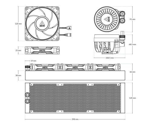 SUORITTIMEN JÄÄHDYTIN S_MULTI/ACFRE00188A ARCTIC