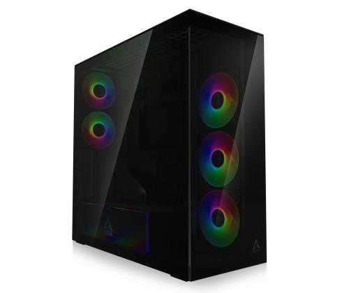 Kotelo ARCTIC Xtender VG (Musta) Kotelon tuoteominaisuudet Läpinäkyvä paneeli Ei sisälly hintaan Väri Musta...