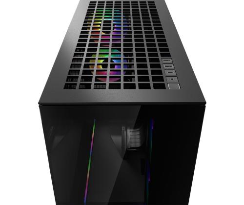 Kotelo ARCTIC Xtender VG (Mirror Black) Kotelon tuoteominaisuudet Läpinäkyvä paneeli Ei sisälly hintaan Väri...