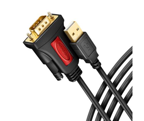KAAPELI USB2.0 TO RS-232 DB9-M/1.5M ADS-1PSN AXAGON