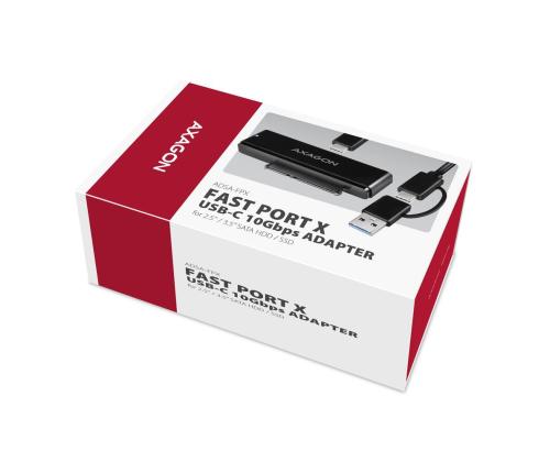SSD ACC ADAPTERI USB-C/SATA 6G/10GBPS 0.6M ADSA-FPX AXAGON