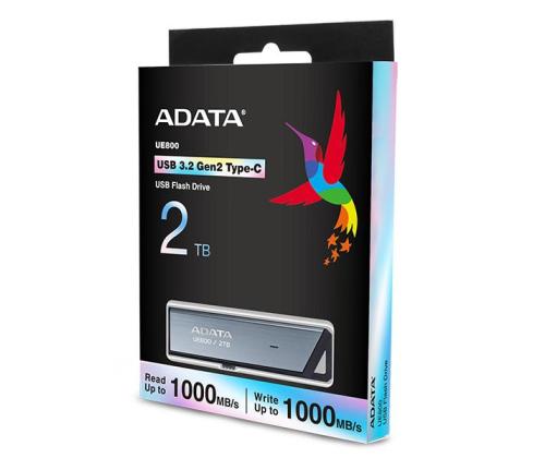 MUISTITIKKU FLASH USB-C 2TB/SILV AELI-UE800-2T-CSG ADATA
