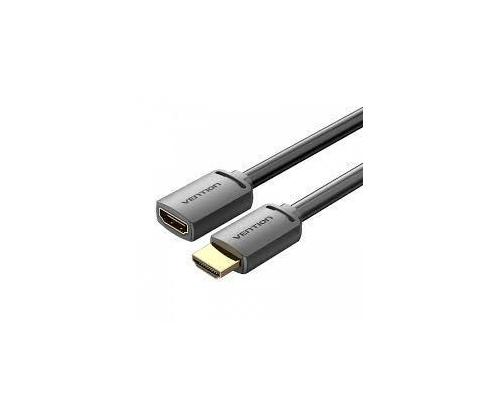 KAAPELI HDMI UROS/NAARAS 4K/0.5M MUSTA AHCBD VENTION