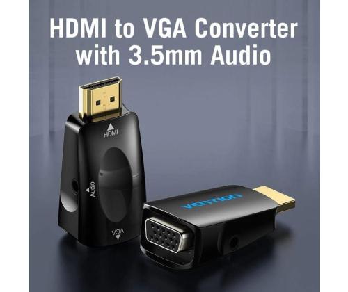 I/O HDMI VGA/3.5MM AUDIO MUUNNIN AIDB0 VENTION