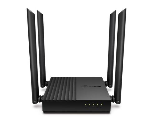 Langaton reititin TP-LINK Wireless Router 1200 Mbps 1 WAN 4x10/100/1000M ARCHERA64
