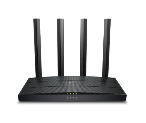 Langaton reititin TP-LINK Langaton reititin 1500 Mbps Wi-Fi 6 1 WAN 3x10/100/1000M Antennien määrä...