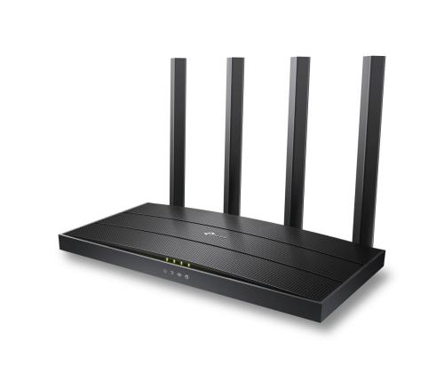 Langaton reititin TP-LINK Langaton reititin 1500 Mbps Wi-Fi 6 1 WAN 3x10/100/1000M Antennien määrä...