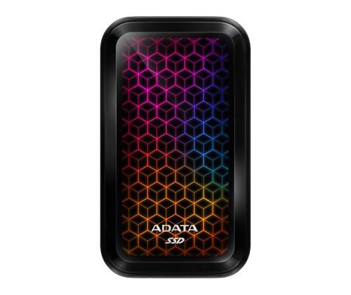 Ulkoinen SSD ADATA SE770G 2TB USB-C USB 3.2 Kirjoitusnopeus 800 Mt/s Lukunopeus 1000 Mt/s...