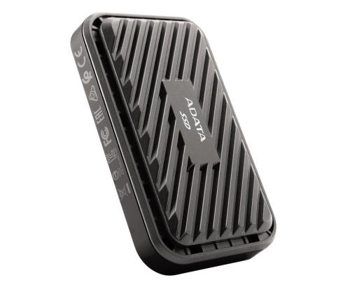 Ulkoinen SSD ADATA SE770G 2TB USB-C USB 3.2 Kirjoitusnopeus 800 Mt/s Lukunopeus 1000 Mt/s...