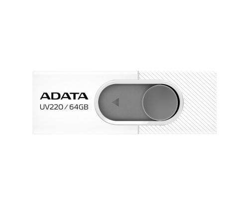 MUISTITIKKU FLASH USB2 64GB/VALKOINEN AUV220-64G-RWHGY ADATA