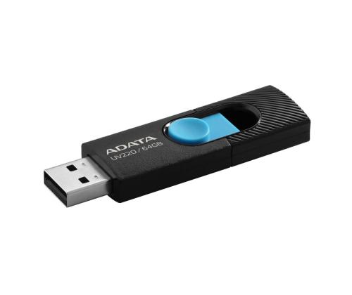 MUISTIASEMA FLASH USB2 64GB/SININEN AUV220-64G-RBKBL ADATA
