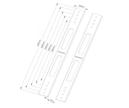TV-SARJA ACC VESA JATKOSARJA/AWL-250BL16 NEOMOUNTS