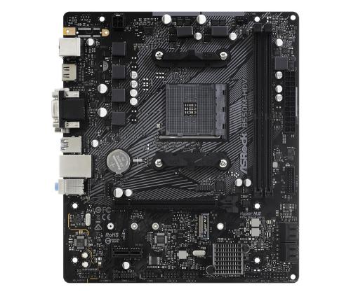 Emolevy ASROCK AMD B550 SAM4 MicroATX 1xPCI-Express 3.0 1x 1xM.2 1xPCI-Express 4.0 16x Muisti...