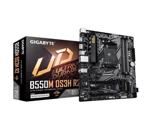 Emolevy GIGABYTE AMD B550 SAM4 Micro-ATX Muisti DDR4 Muistipaikat 4 B550MDS3HR2